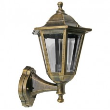 Φωτιστικό Φανάρι Επίτοιχο με ντουί E27 Polycarbonate Ρουστίκ IP44 3871